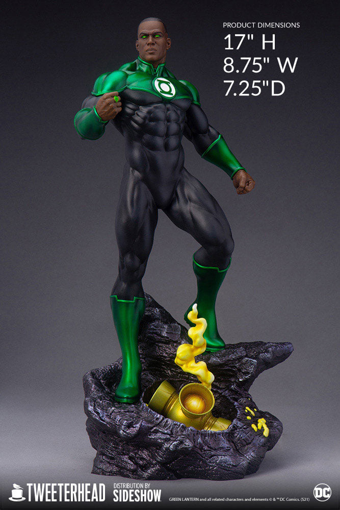 [สั่งจอง]Tweeterhead 908706 1/6 Maquette : John Stewart - Green Lantern