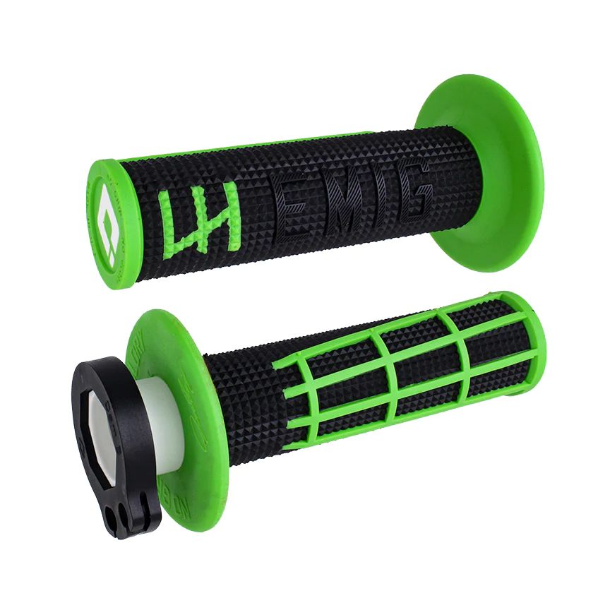 ปลอกแฮนด์ ODI Grips EMIG 2.0 V2 Lock-On - Green/Black