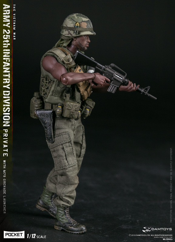 [สั่งจอง] DAMTOYS 1/12 PES011 - Private WITH M79 GRENADE LAUNCHER