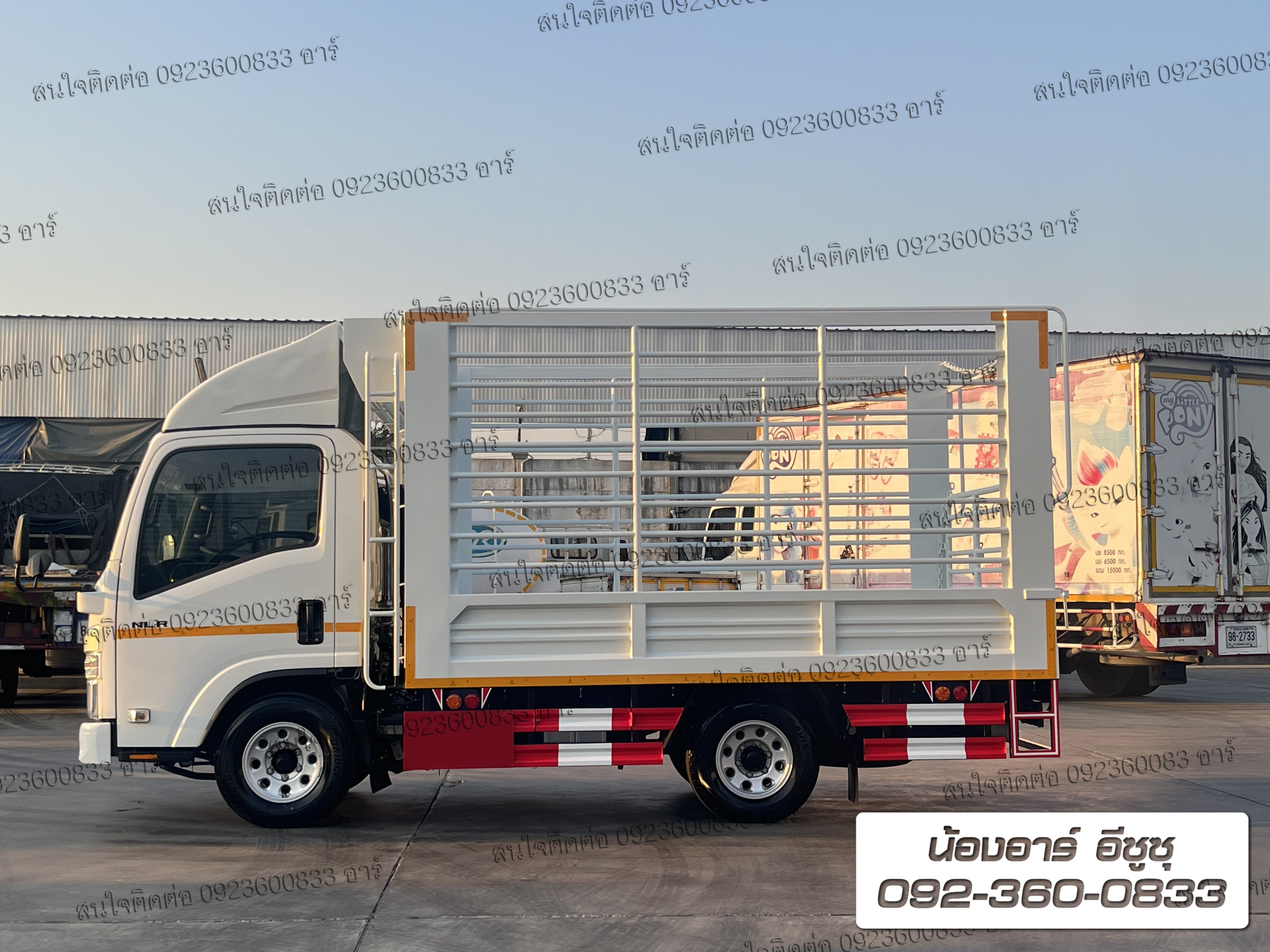 4 ล้อ ISUZU NLR Euro5 Max คอกกลม