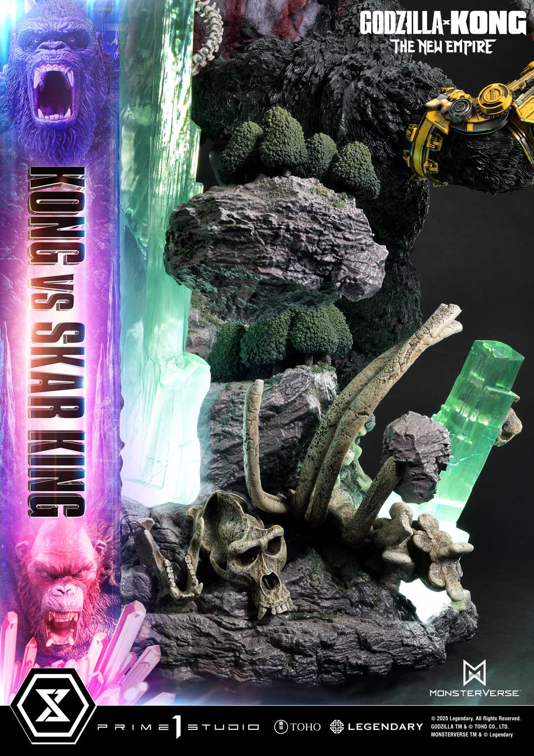 [สั่งจอง]Prime 1 Studio UDMGXK-02: Kong vs Skar King (Godzilla x Kong: The New Empire)