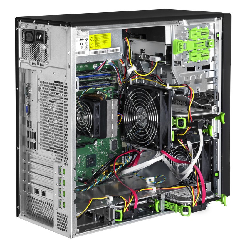 Fujitsu Primergy TX100 S3 Cpu E3-1220 Ram 4 GB HDD 500 GB