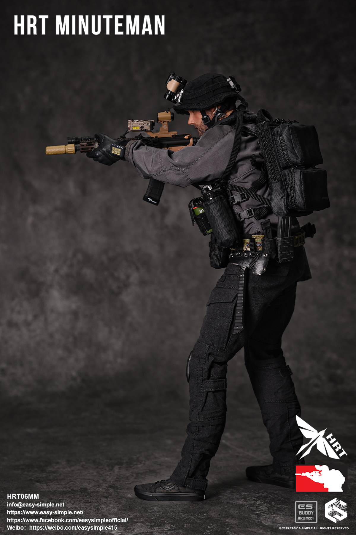 [สั่งจอง]HRT Minuteman HRT06MM 1/6 : ShotShow 2025 Exclusive