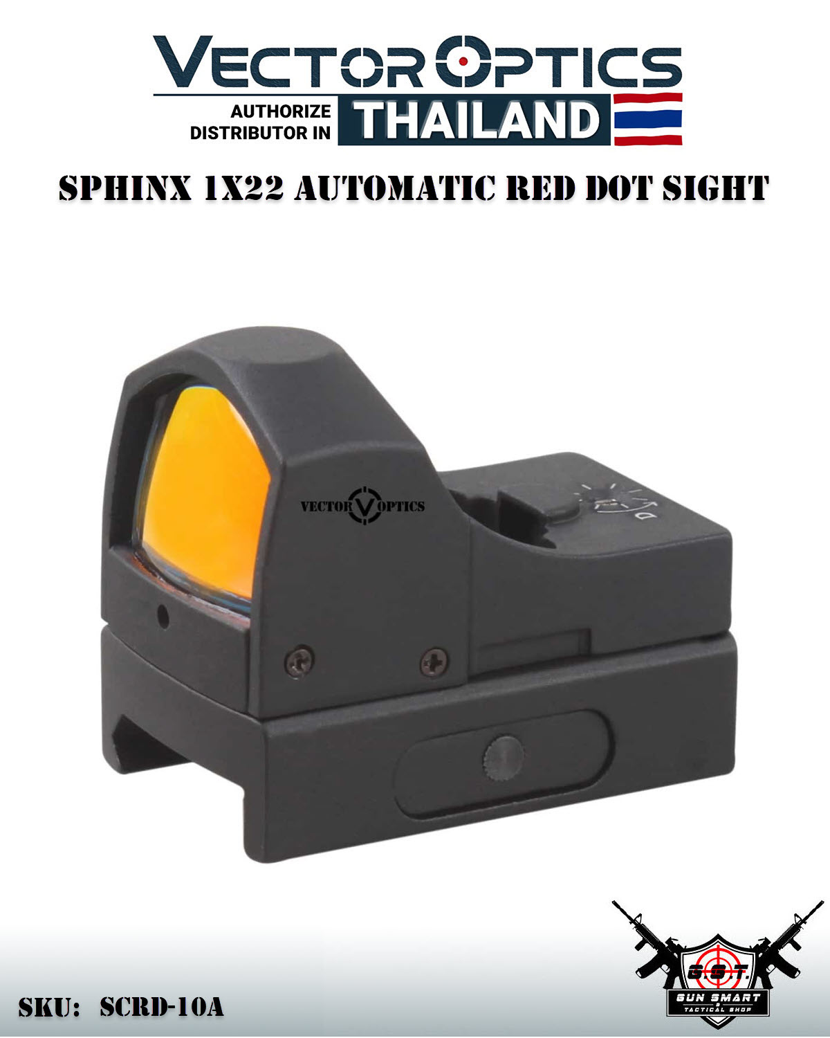 SPHINX 1X22 AUTOMATIC RED DOT SIGHT