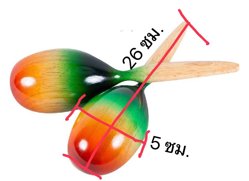 ลูกซัดไม้ ราคาต่อ1คู่ ลูกแซก แซ็ค ลูกแซ็ค,ดนตรี ,ของเล่นเสริมทักษะ,ของเล่นเด็ก, สื่อการสอนอนุบาล พร้อมส่ง