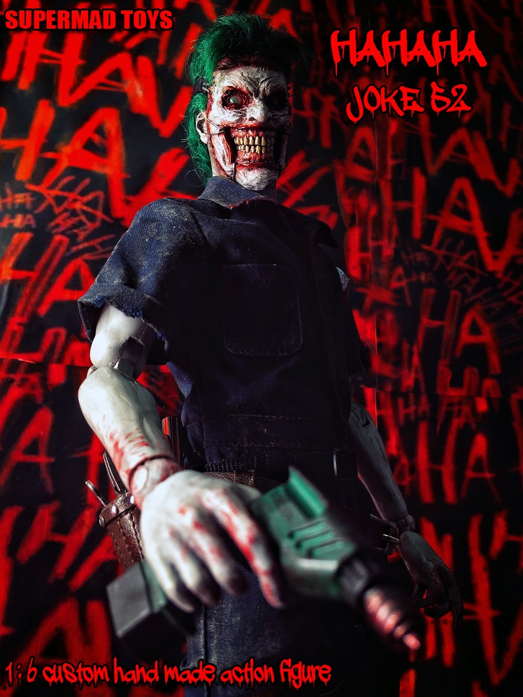 [สั่งจอง]SUPERMAD TOYS HaHaHa Joke 52 1:6 custom made action figure