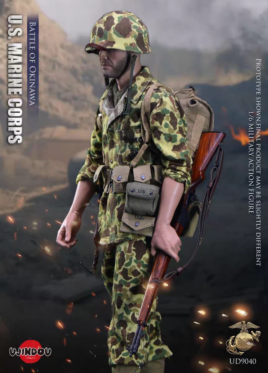[สั่งจอง] UJINDOU UD9040 1/6 : WWII US Marine Corps Battle Of Okinawa