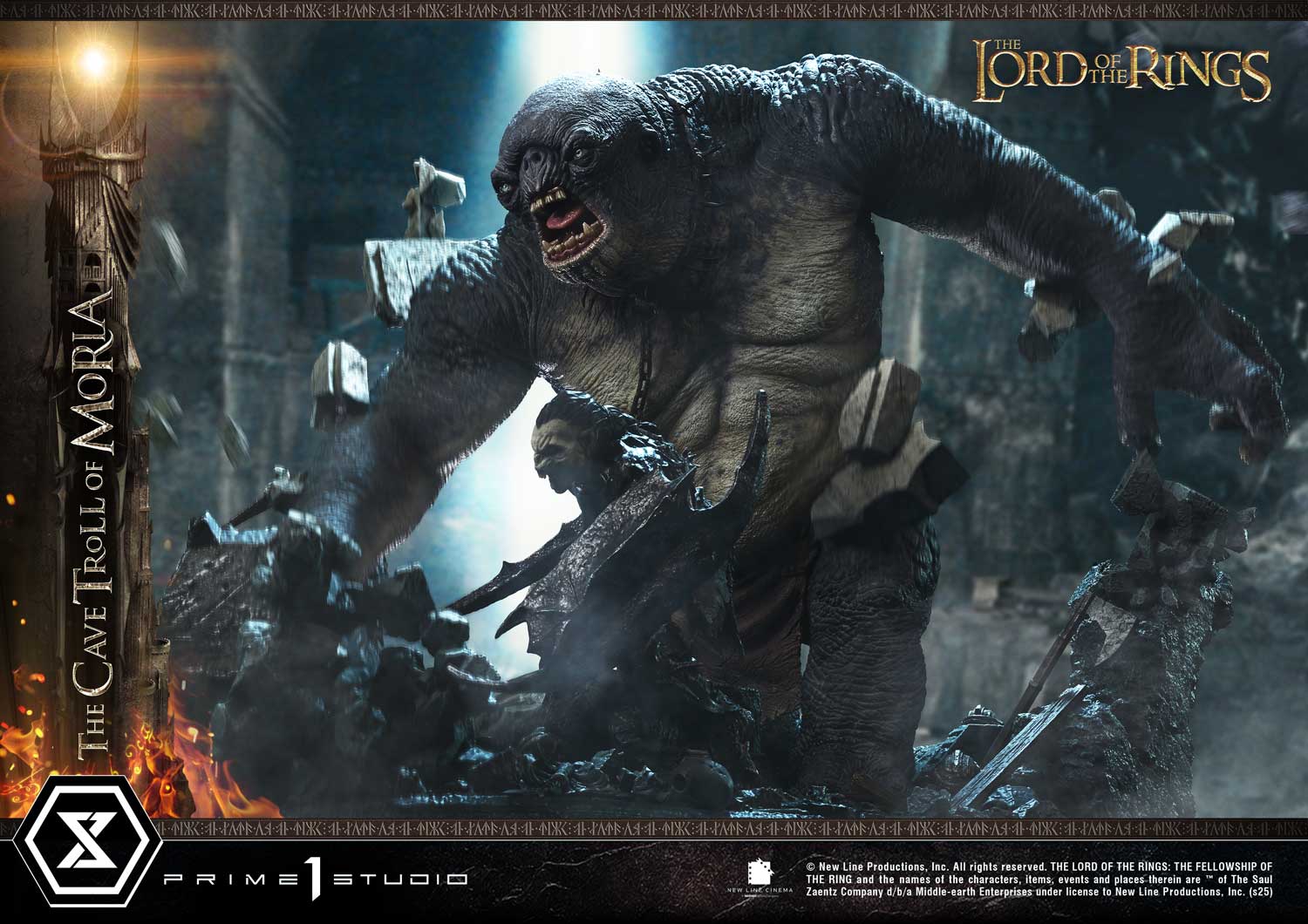[สั่งจอง]Prime 1 Studio MLOTR-13: Cave Troll of Moria (The Lord of the Rings)