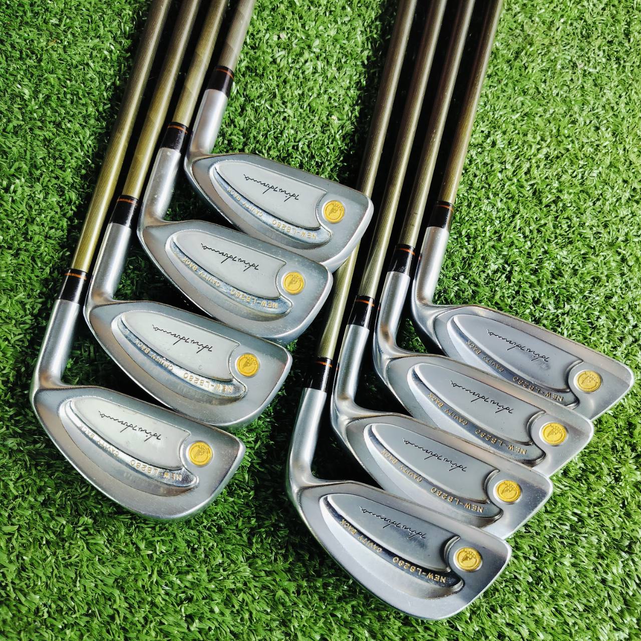 ชุดเหล็ก HIRO HONMA NEW-LB280 CAVITY BACK ก้านระดับ **** 4ดาว ทุกชิ้นผลิตจาก JAPAN SAKATA เป็นรุ่นสุดยอดนิยมของ HONMA ไม้กอล์ฟพรีเมี่ยมมือสอง ของแท้ By NakaraLuxurious