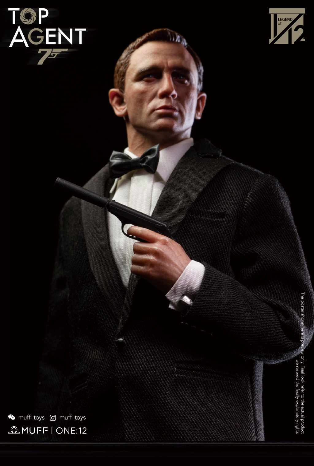 [สั่งจอง]MUFF TOYS 1/12 : TOP AGENT Uncle Dan