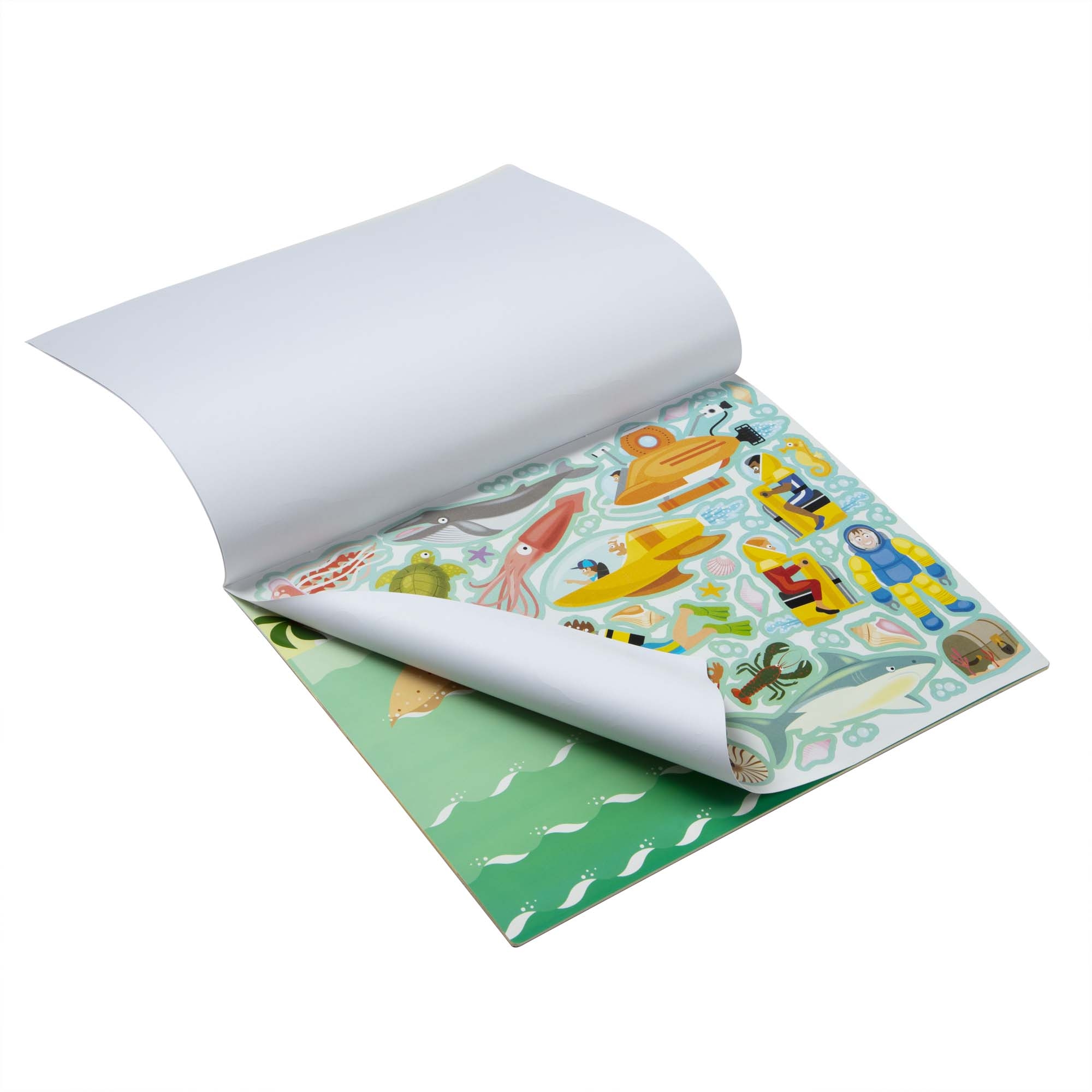 Reusable Sticker Pad - Adventure Pad สติกเกอร์รียูสซาเบิล รุ่นนักพจญภัย ส่งเสริมทักษะการออกแบบตกแต่ง จินตนาการของเด็ก