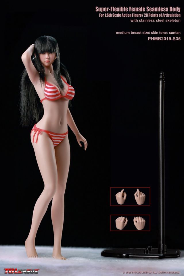[สั่งจอง]TBLeague S34 /S35 - S34A /S35A Female Super-Flexible Seamless Body 1/6 Scale