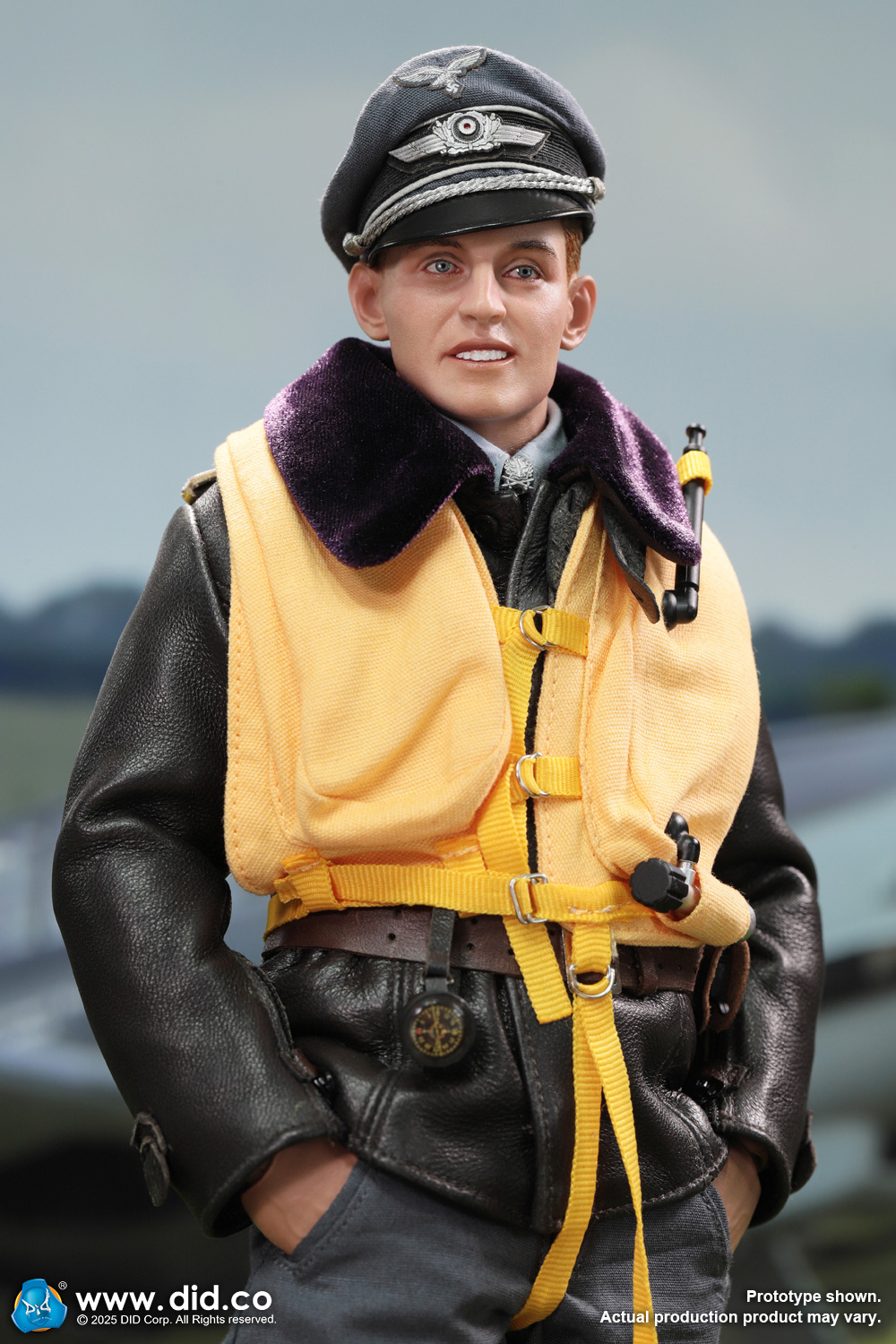 [สั่งจอง] DID 1/6 : WWII German - D80190 : Luftwaffe Ace Pilot – Erich Hartmann