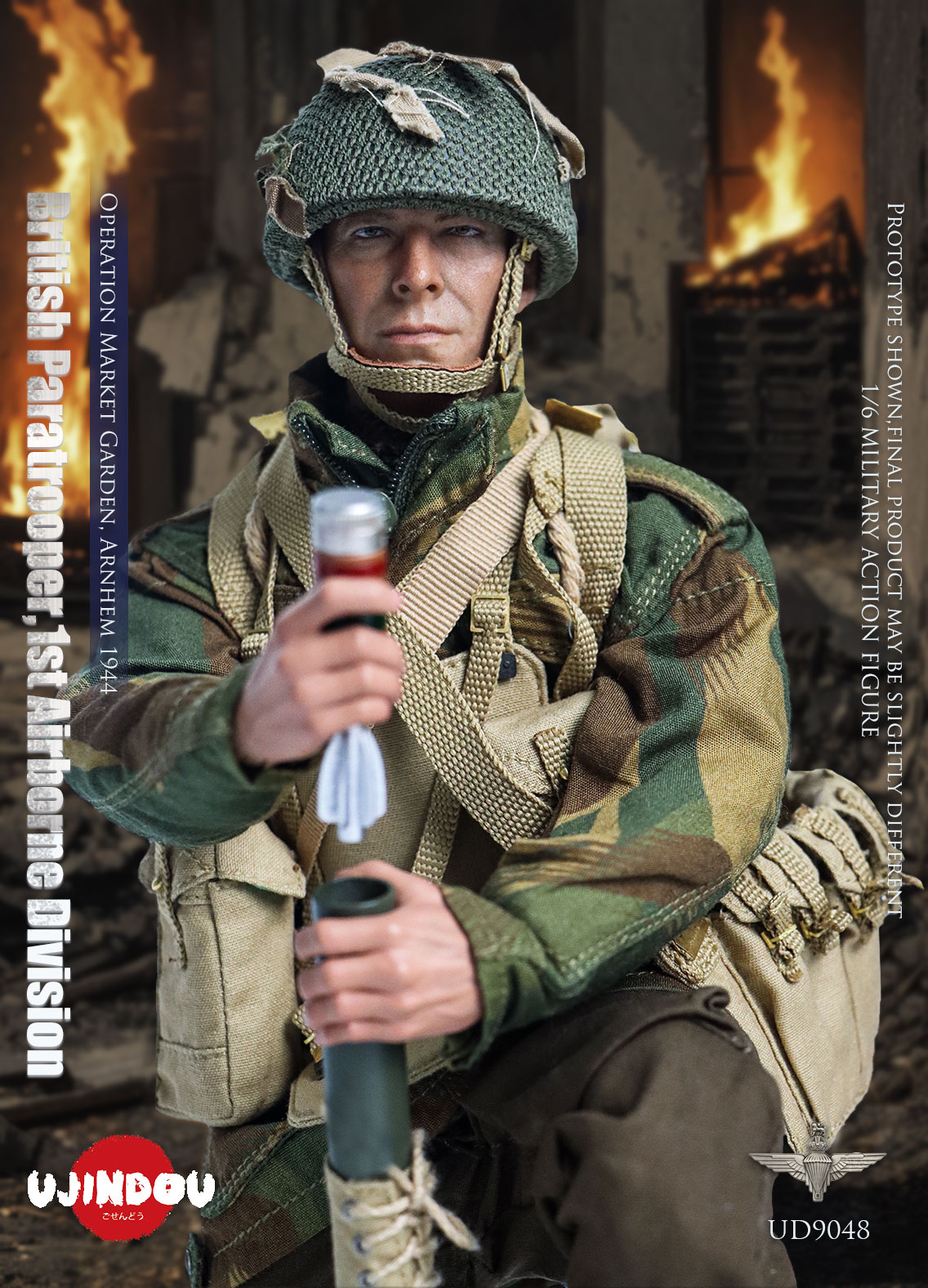 [สั่งจอง]UJINDOU UD9048 1/6 : British Paratrooper 1st Airborne Div Operation Market Garden Arnhem 1944
