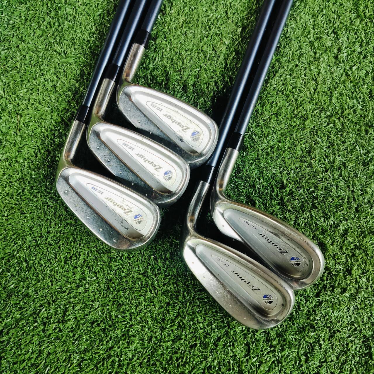 ชุดเหล็ก MIZUNO ZEPHYR ชุดตีง่ายของ MIZUNO MADE IN JAPAN มีเหล็ก 7 8 9 PW SW ก้านกราไฟต์ FLEX R เดิมๆ ไม้กอล์ฟพรีเมี่ยมมือสอง ของแท้ By NakaraLuxurious