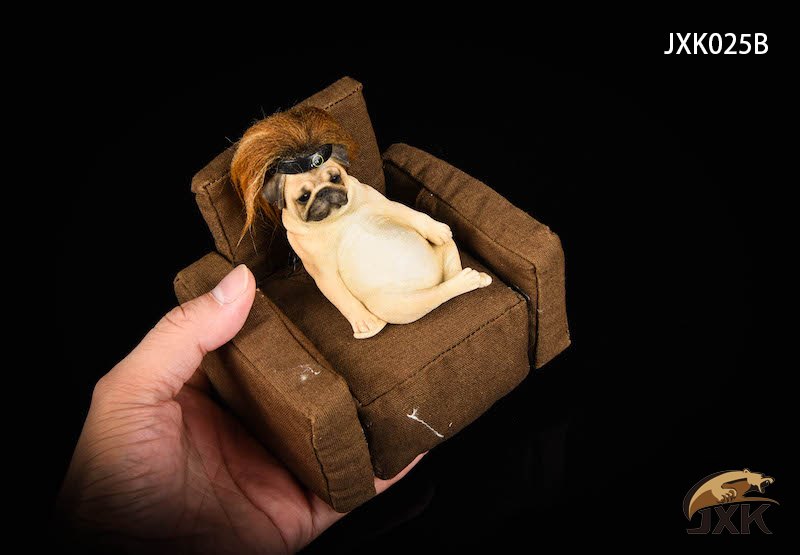 [สั่งจอง]JXK studio 1/6 JXK025A & JXK025B Pug with sofa and hair cover