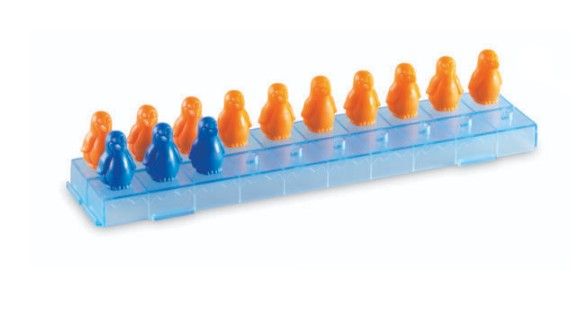 เพนกวินน้อยกับลานน้ำแข็ง เรียนรู้คณิตศาสตร์ ของเล่นเสริมพัฒนาการ ,ของเล่นเสริมทักษะ,ของเล่นเด็ก, สื่อการสอนอนุบาล