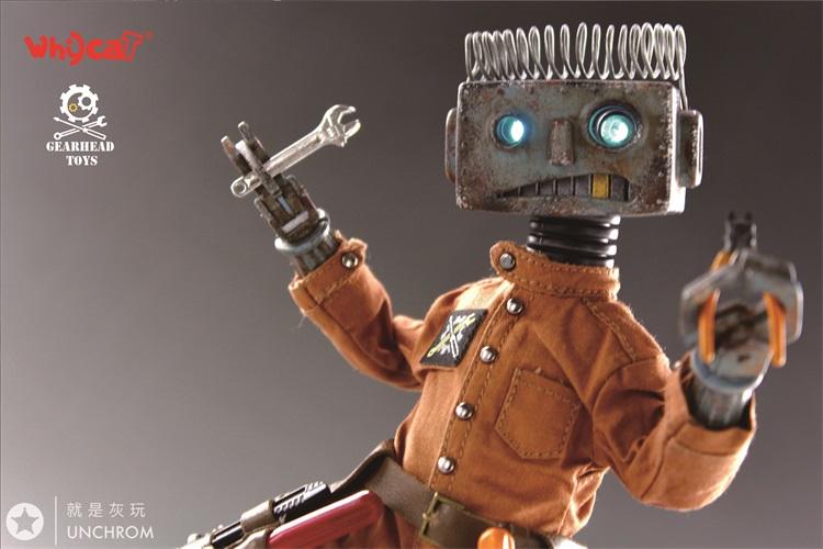 [สั่งจอง]Whycat & GEARHEADTOYS GHT001 ClumsyBot Series NO.1 : Repairman Curry