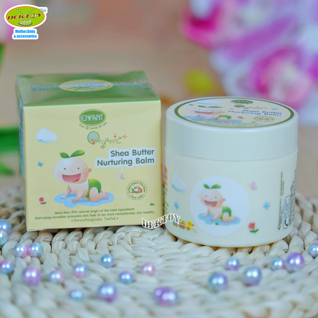 Enfant อองฟองต์เชียบัตเตอร์ ORGANIC PLUS SHEA BUTTER NURTURING BALM ใช้ได้ตั้งแต่แรกเกิด 30 กรัม