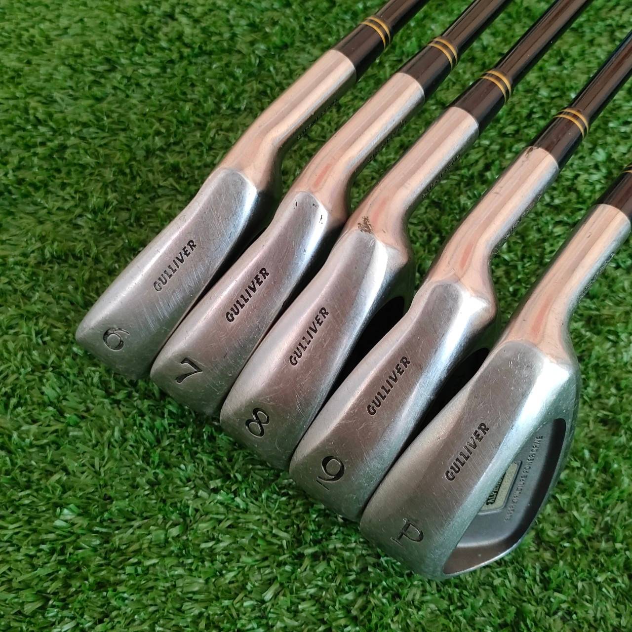 ชุดเหล็ก GULIVER ALPHABIT มีเหล็ก 6-9 เเละ PW