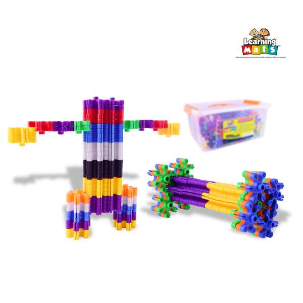 ตัวต่อเกล็ดหิมะสุดสร้างสรรค์ 340 ชิ้น, ของเล่นเสริมพัฒนาการ, ของเล่นเด็กอนุบาล