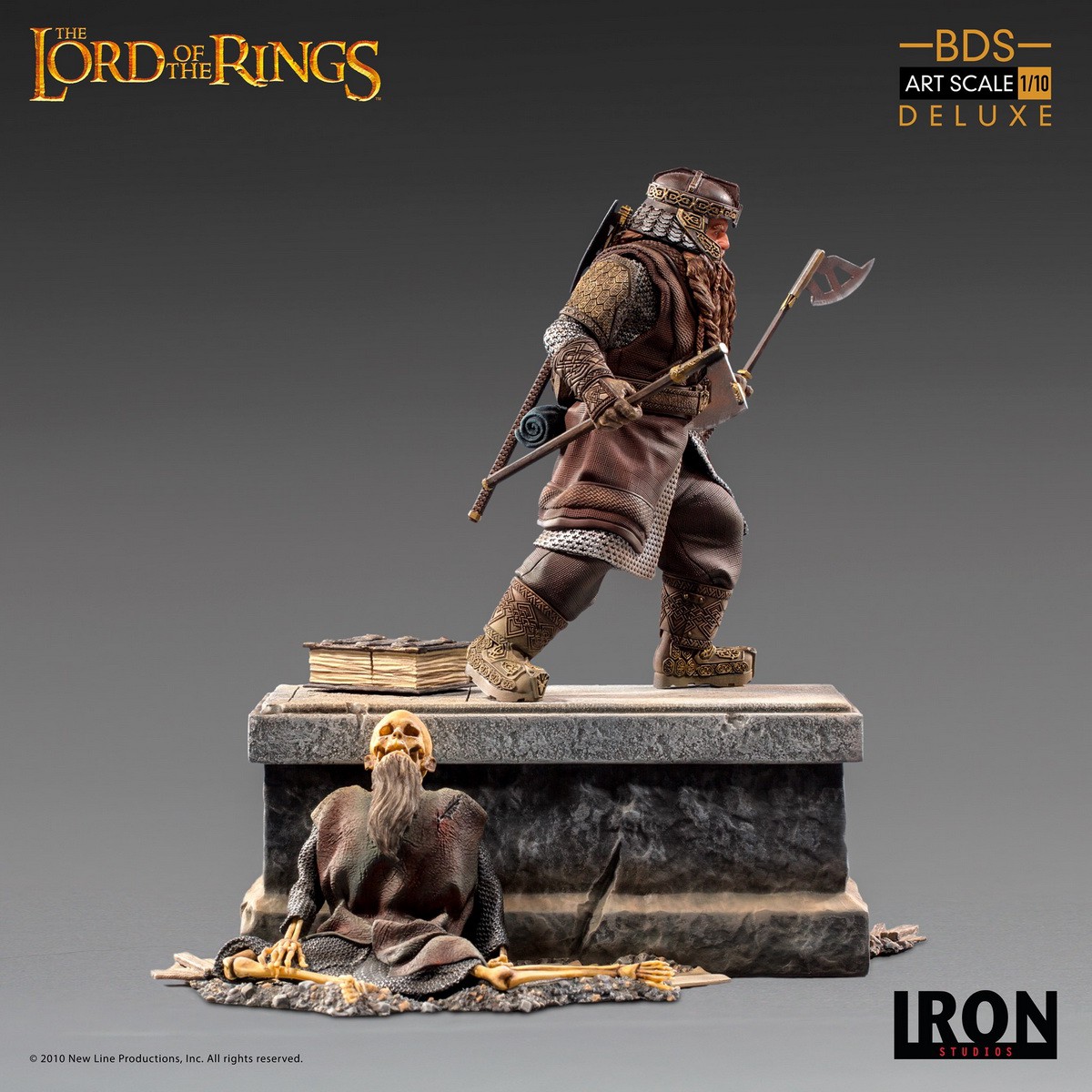 [สั่งจอง]Iron Studios Deluxe BDS Art Scale 1/10 - Lord of the Rings : Gimli