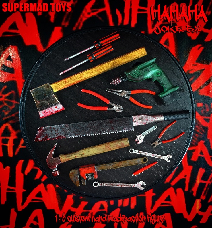 [สั่งจอง]SUPERMAD TOYS HaHaHa Joke 52 1:6 custom made action figure