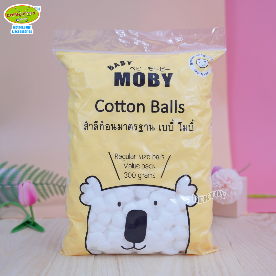 Baby moby เบบี้โมบี้ สำลีก้อนมาตรฐาน 300 กรัม