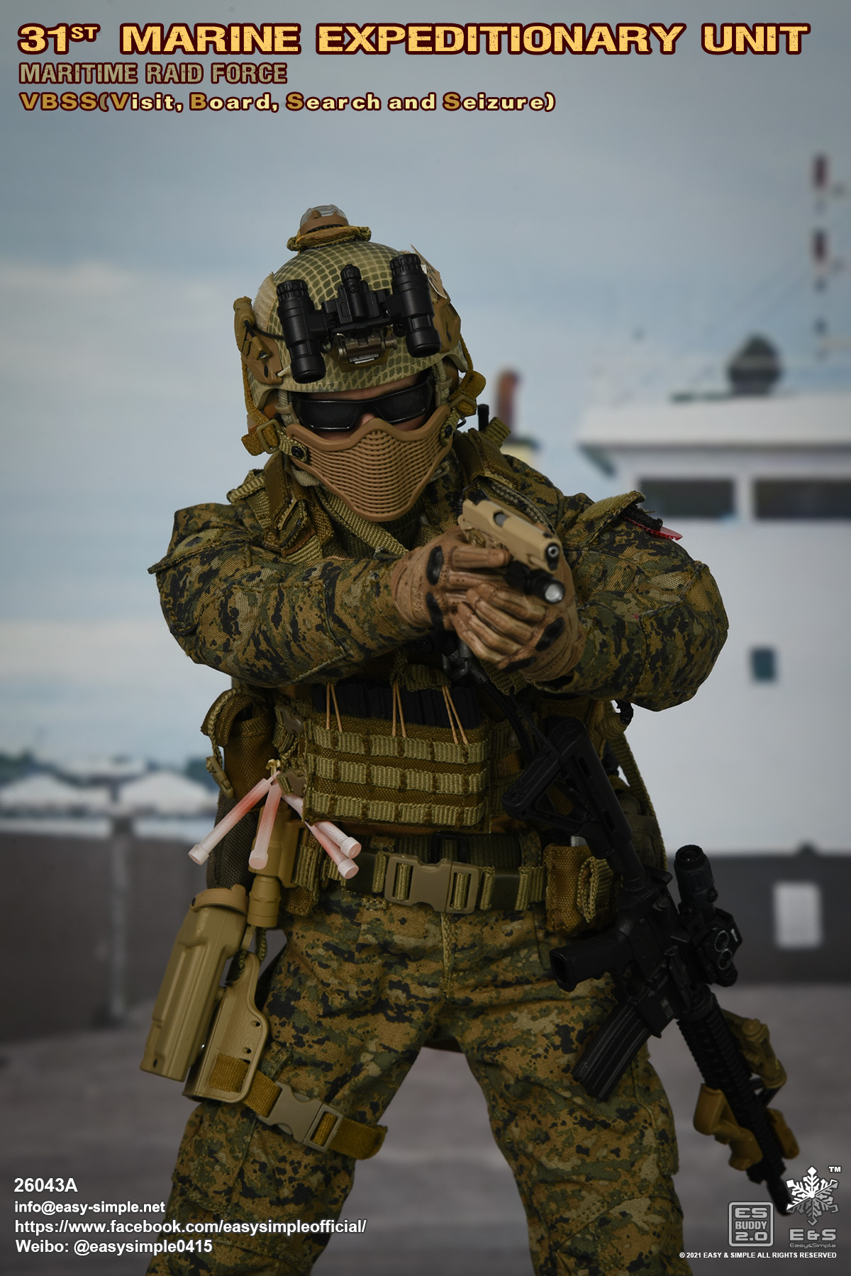 [สั่งจอง] Easy&Simple 26043A 1/6 : 31st MEU MRF VBSS