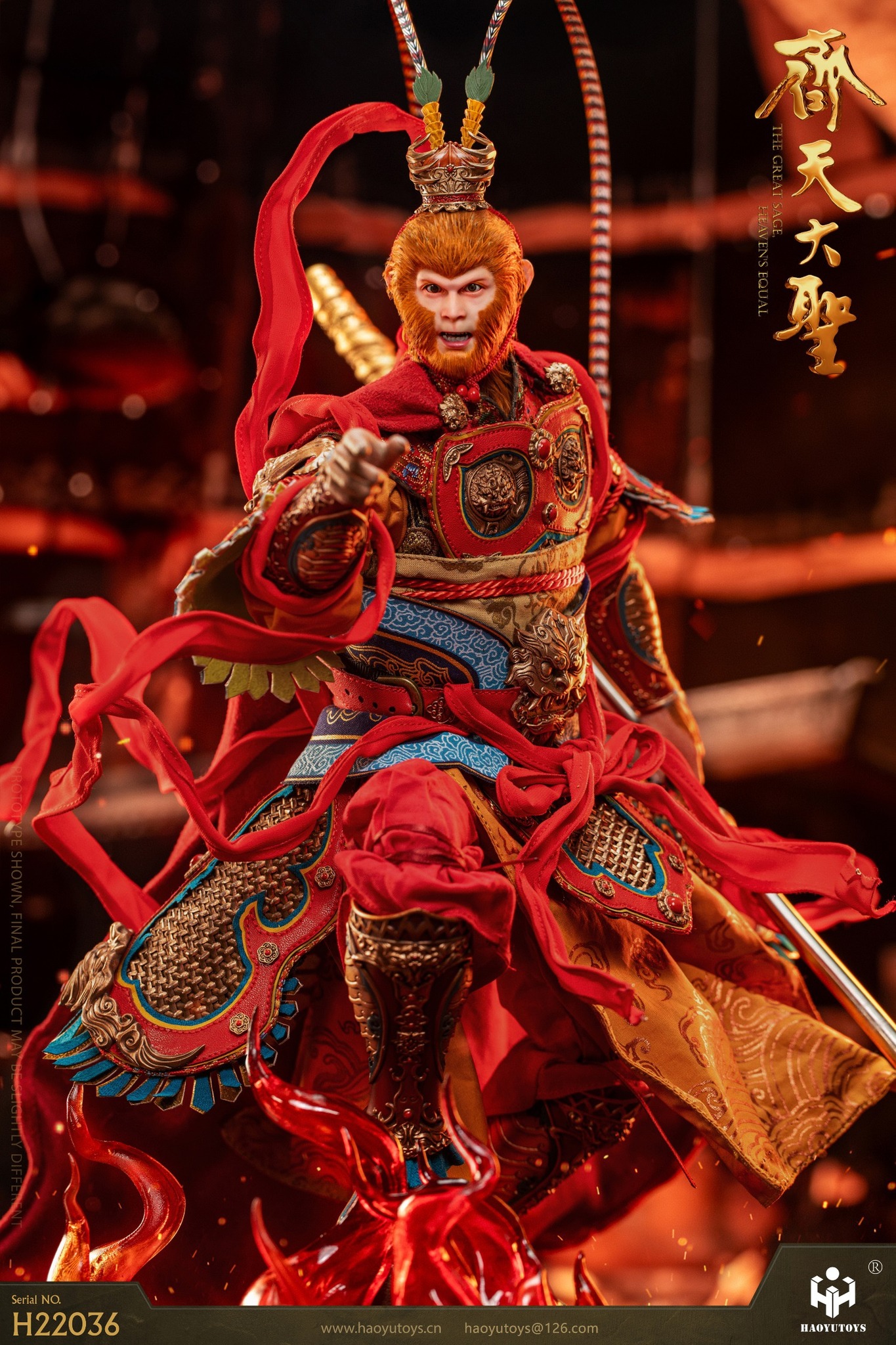[สั่งจอง] HAOYUTOYS : 1/6 Myth series - HH22035 : Monkey King's Return version