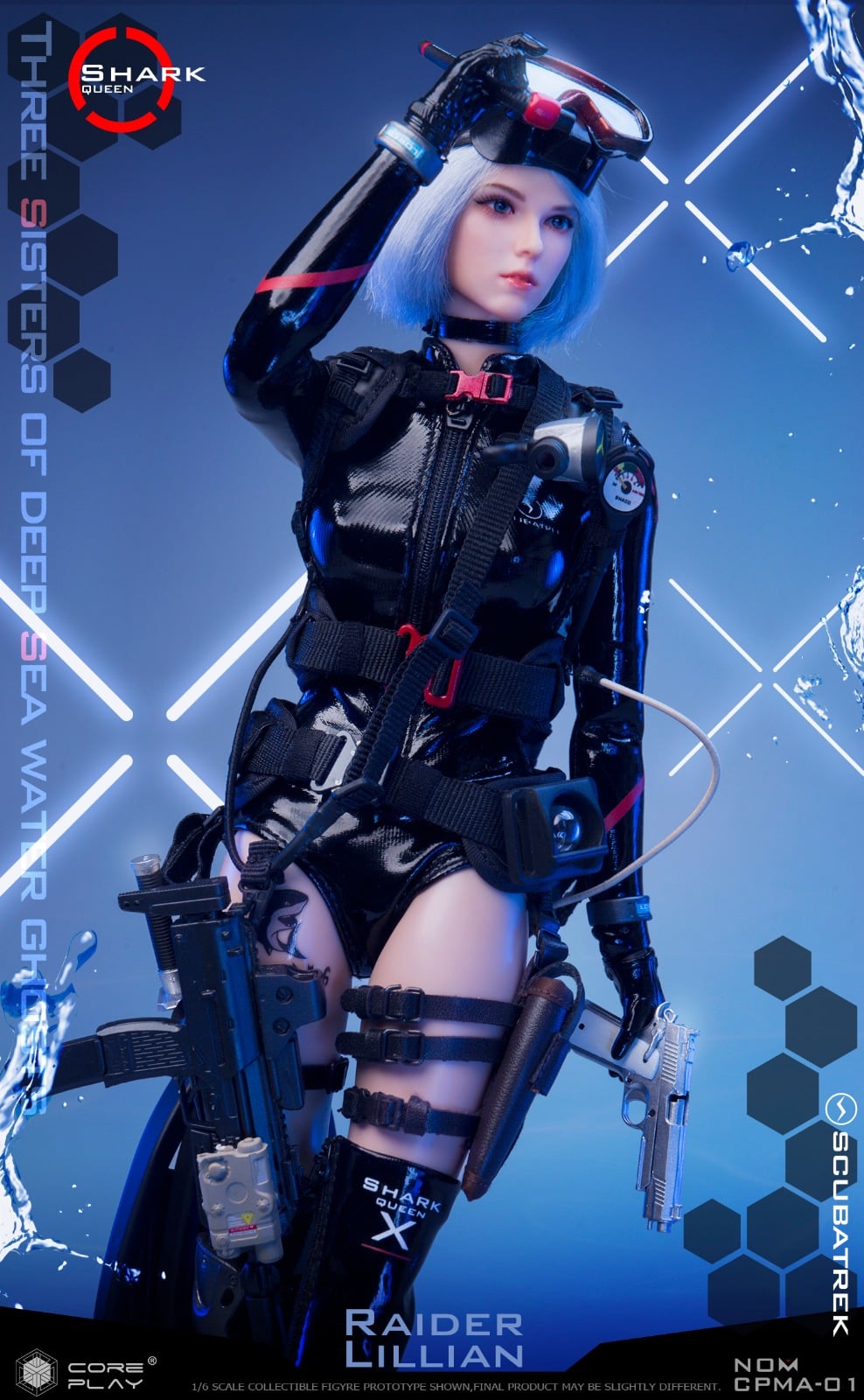 [สั่งจอง]Coreplay CPMA-01 1/6 : Three Sisters Of Deep SEA Water Ghosts RAIDER LILLIAN