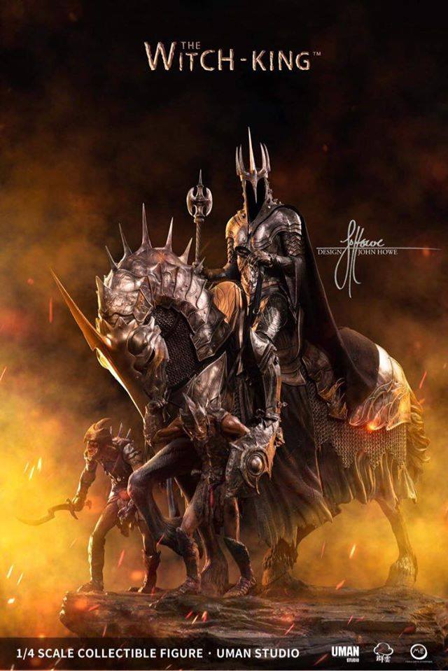 [สั่งจอง]UMAN Studio 1/4 John Howe Artist Series : The Witch King Statue