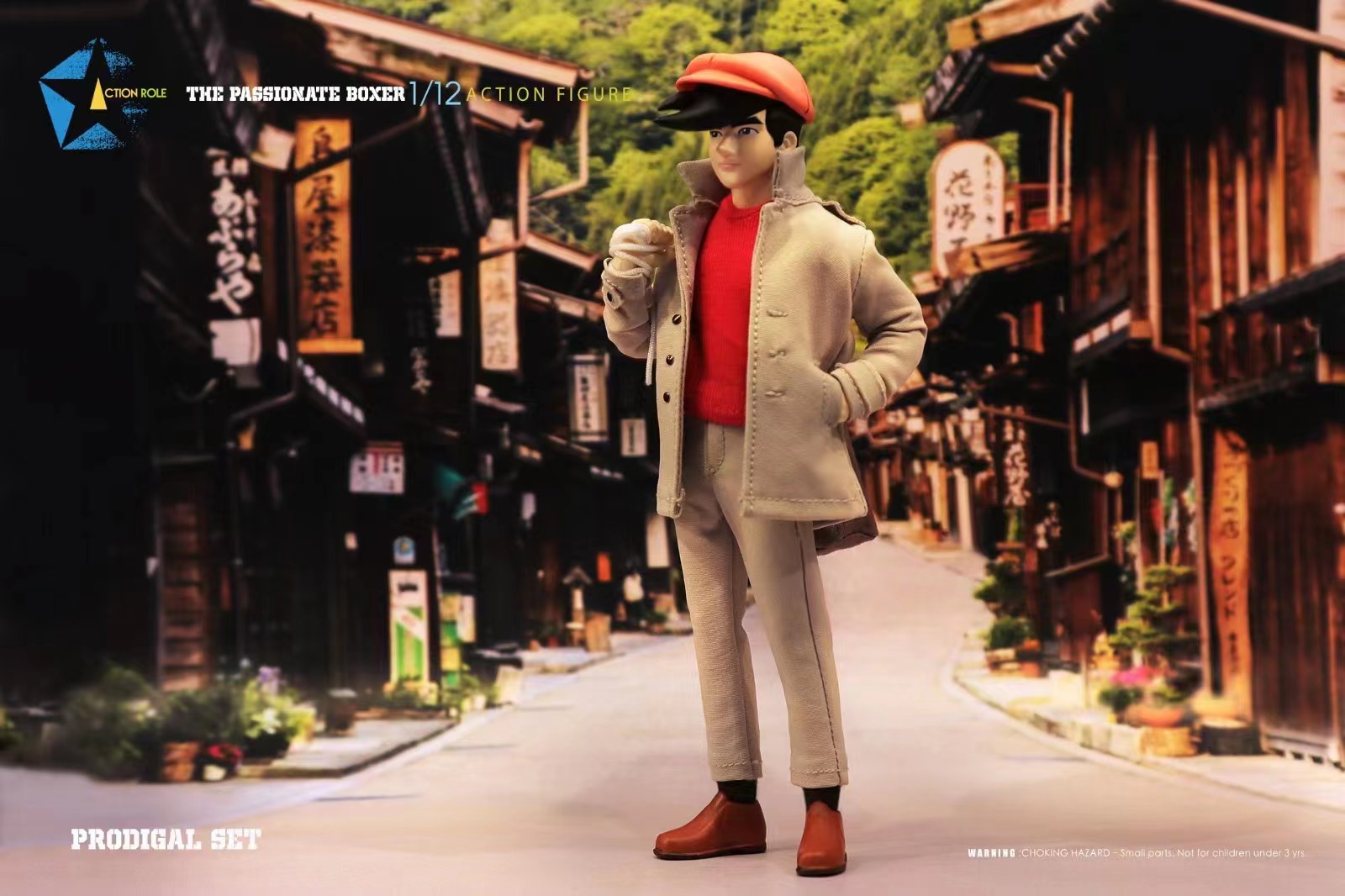 [พร้อมส่ง] Action Role 1/12 : The Passionate Boxer มีให้เลือก 2 แบบ