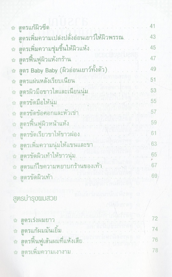 100 สูตรผิวใส ผมสวยด้วยธรรมชาติ
