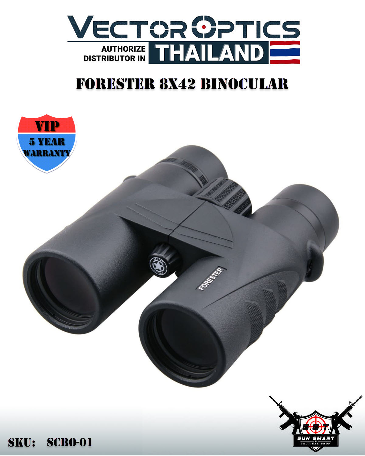 FORESTER 8X42 BINOCULAR