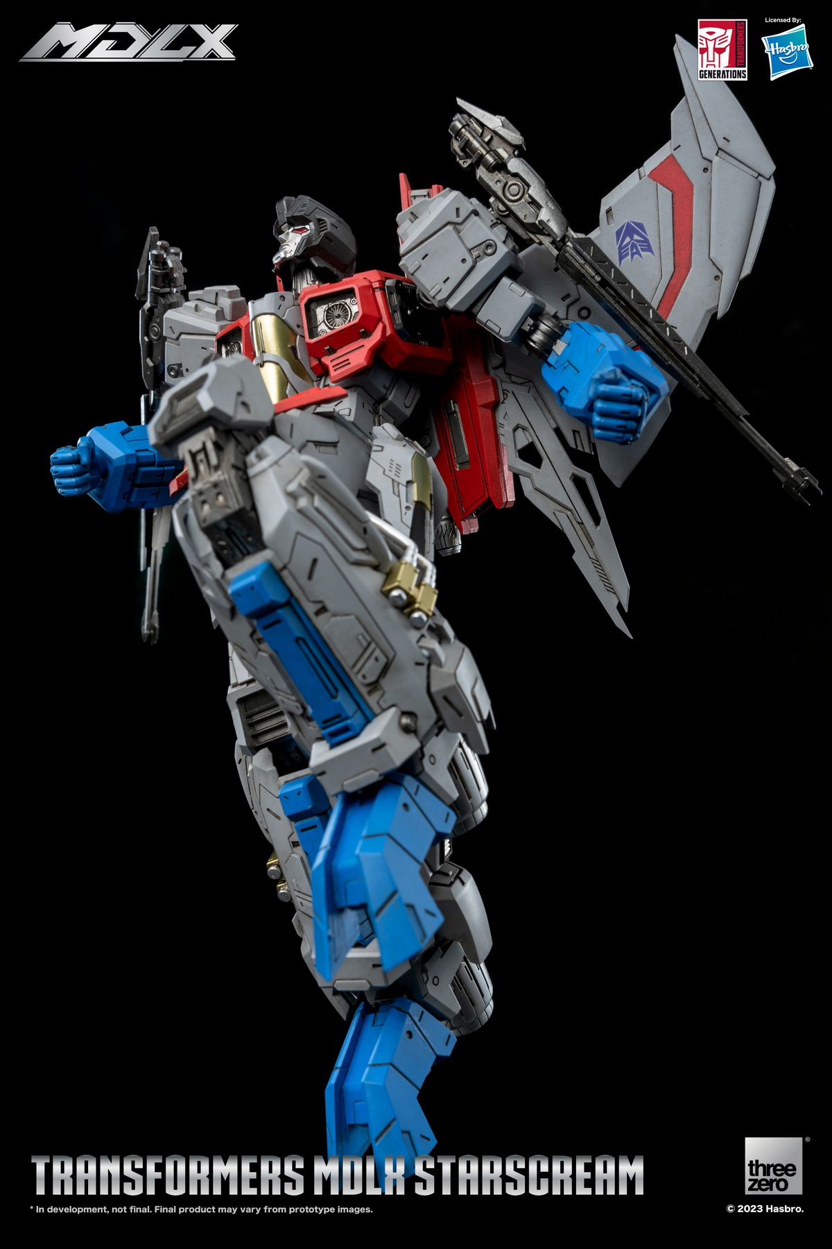 [สั่งจอง] Threezero 3Z03360W0 7.8" Transformers: MDLX - Starscream