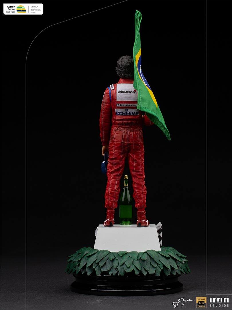 [สั่งจอง]Iron Studios ASENNA39420-10 Deluxe Art Scale 1/10 : Ayrton Senna – GP Brazil 1991