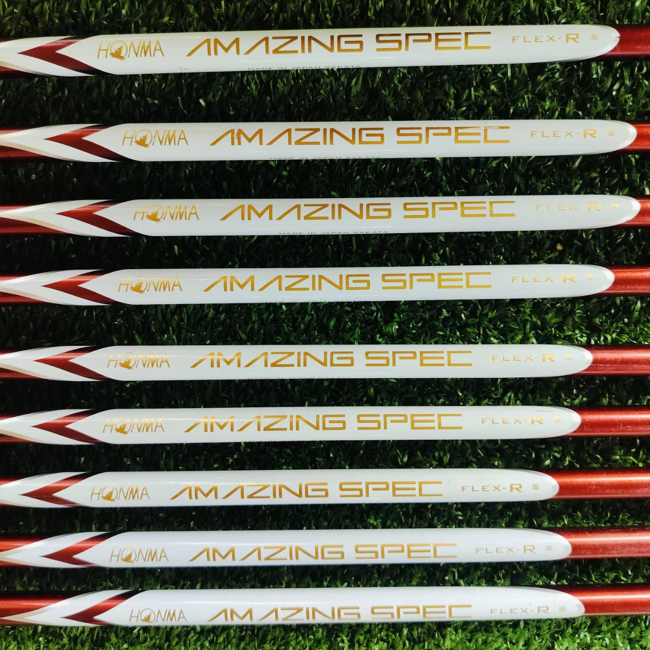 ชุดเหล็ก HONMA AMAZING SPEC เป็นชุดเหล็กรุ่นที่พิเศษสุดของ HONMA ทำออกมาให้ตีได้ระยะไกลแบบมหัศจรรย์ ตีไกลที่สุดของ HONMA JAPAN SAKATA ไม้กอล์ฟพรีเมี่ยมมือสอง ของแท้ By NakaraLuxurious