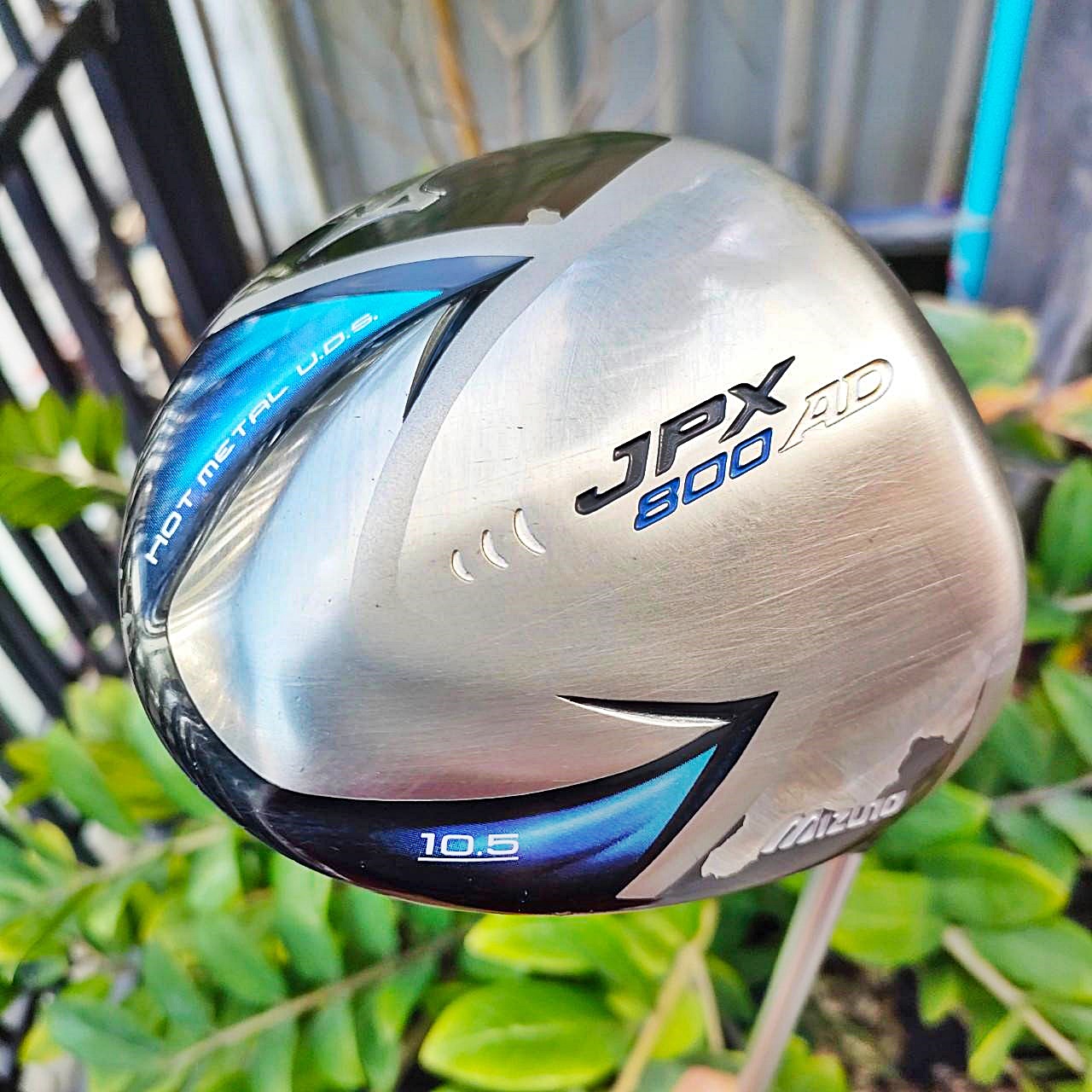 DRIVER MIZUNO JPX 800 AD องศา 10.5 ก้าน JPXMD -100 FLEX R ตีง่าย +ตีไกล ก้านเบามากเพียง 41 กรัมเท่านั้น ทำให้เร่งสปีดได้ดี ไม้กอล์ฟพรีเมี่ยมมือสอง ของแท้ By NakaraLuxurious