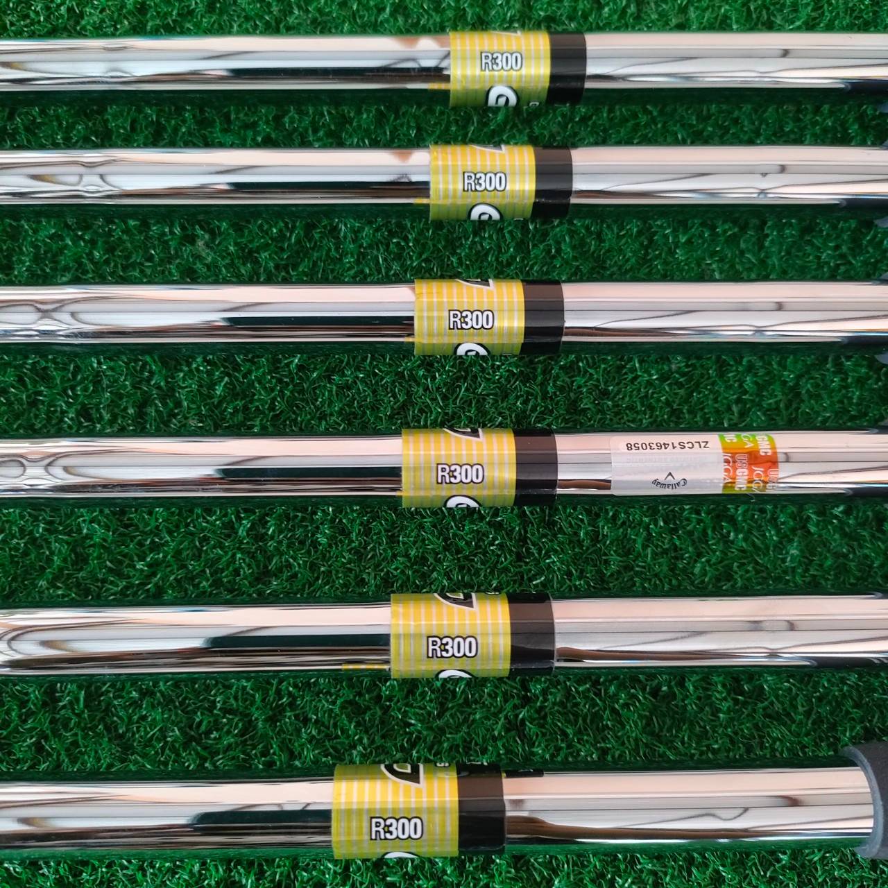 ชุดเหล็ก CALLAWAY COLLECTION มีเหล็ก 5 - 9 เเละ PW สวยนางฟ้า ก้าน GOLD SERIES GS90 FLEX R300 เป็นชุดเหล็ก Callaway พรีเมี่ยม