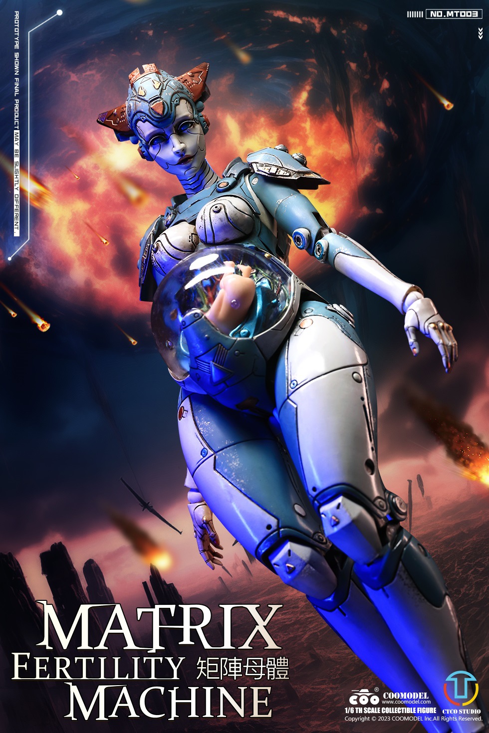 [สั่งจอง]COOMODEL x CTCOSTUDIO 1/6 : MATRIX - BATTLE ANGEL