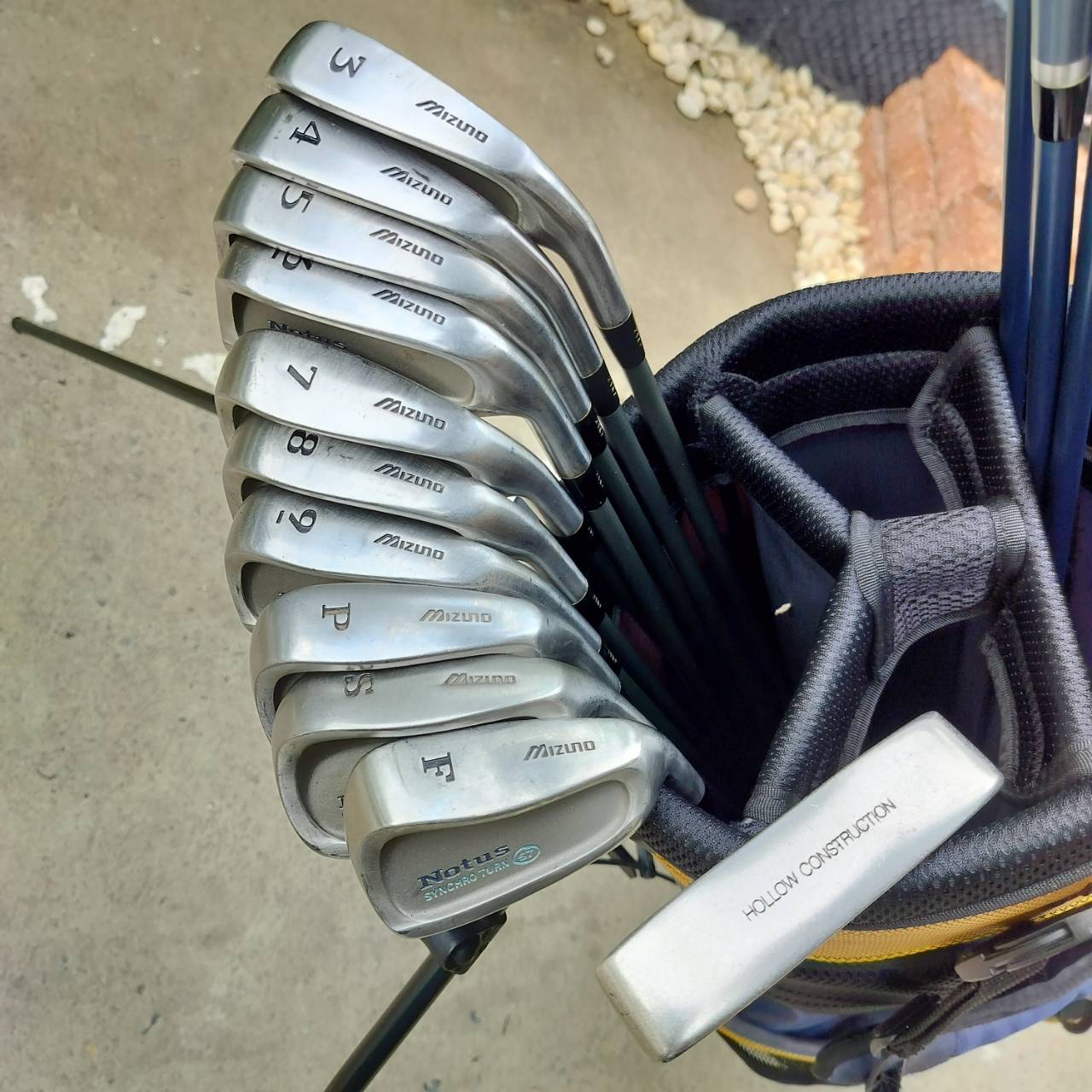 FULLSET MIZUNO PRO พร้อมถุงกอล์ฟขาตั้งอย่างดี ไม้ญี่ปุ่นแท้ๆ คุณภาพดีมากๆ ก้านเบา ครบชุด พร้อมออกรอบได้เลยค่ะ ไม้กอล์ฟพรีเมี่ยมมือสอง ของแท้ By NakaraLuxurious