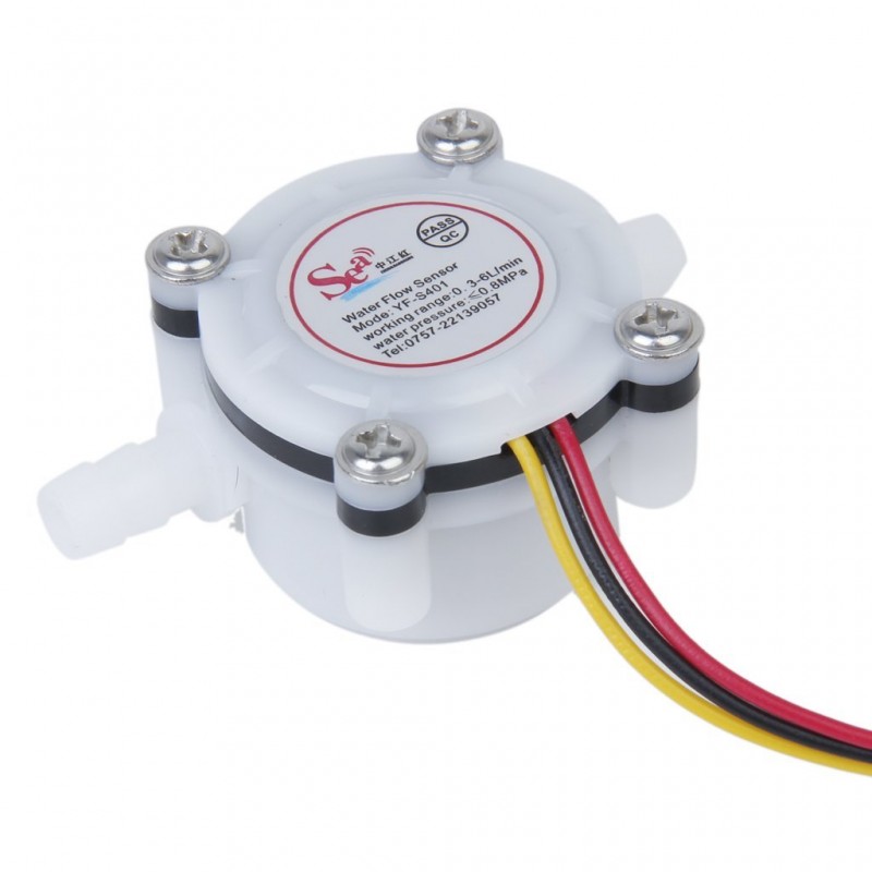 Digital Water Flow Sensor 1/8" 0.3-6L/min 0.8 MPa (YF-S401) flow meter flowmeter