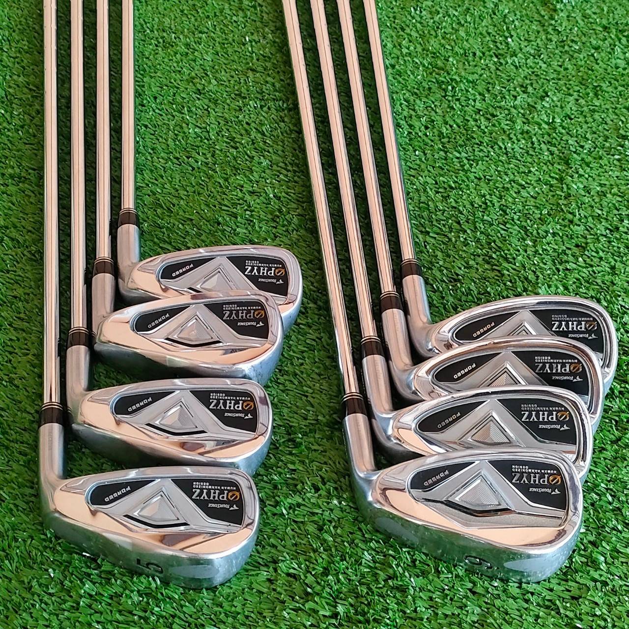 ชุดเหล็ก TOURSTAGE PHYZ FORGED มีเหล็ก 5-9 เเละ PW SW P/S ก้าน N.S.PRO 800 GH FLEX R