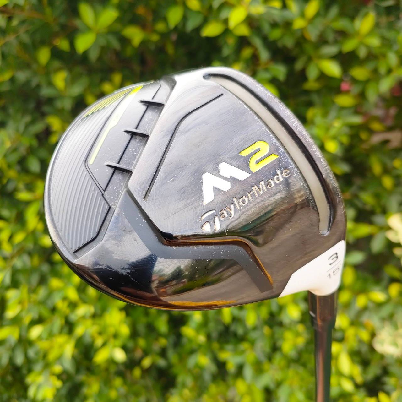 FW3 TAYLORMADE M2 องศา15 ก้าน MITSUBISHI RAYON TM1-217 FLEX S มาพร้อม COVER เดิมๆ เพิ่มสปีดให้เร็วขึ้น!! ไม้กอล์ฟมือสอง ของแท้ BY NakaraLuxurious