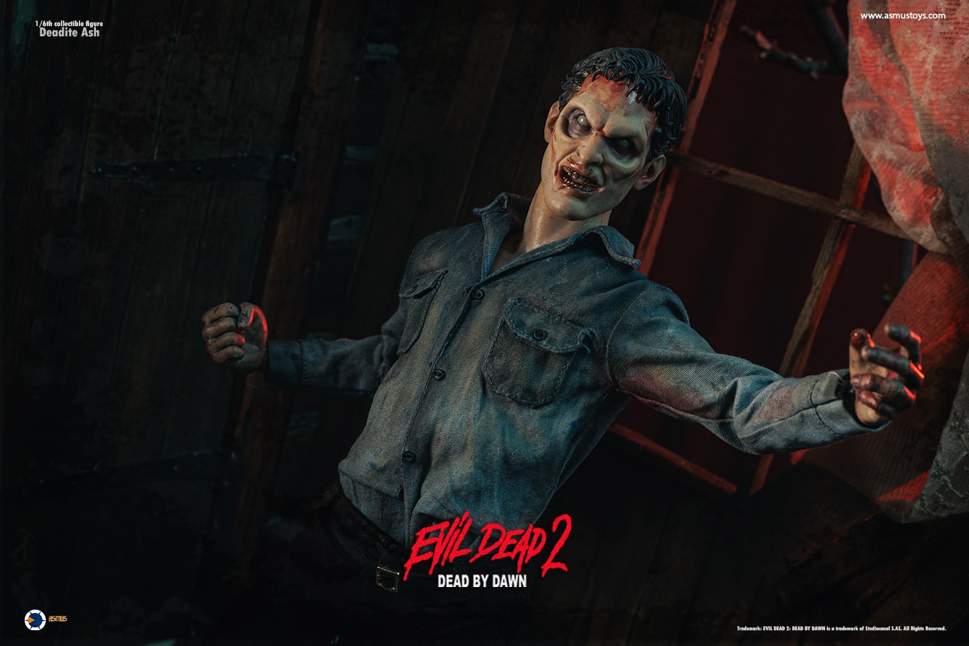 [สั่งจอง] ASMUS TOYS EDA002 1/6 : EVIL DEAD II SERIES: DEADITE ASH