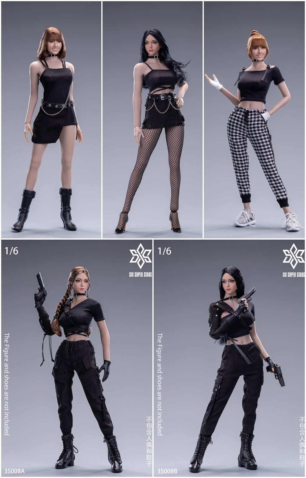 [สั่งจอง]3STOYS 3S008A 1/6 : Costume Female Set