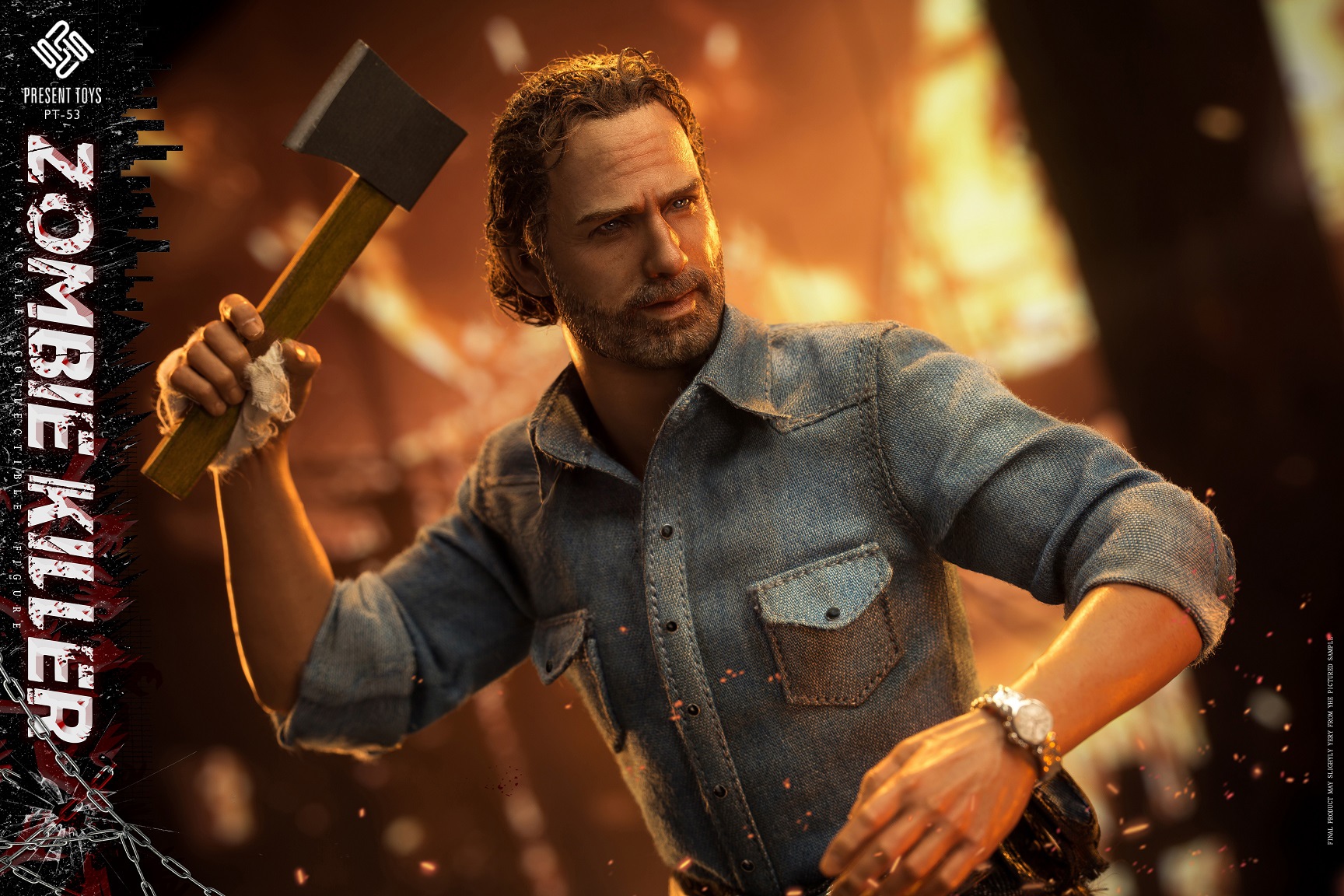 [พร้อมส่ง] PRESENT TOYS PT-sp53 1/6 : Zombie killer