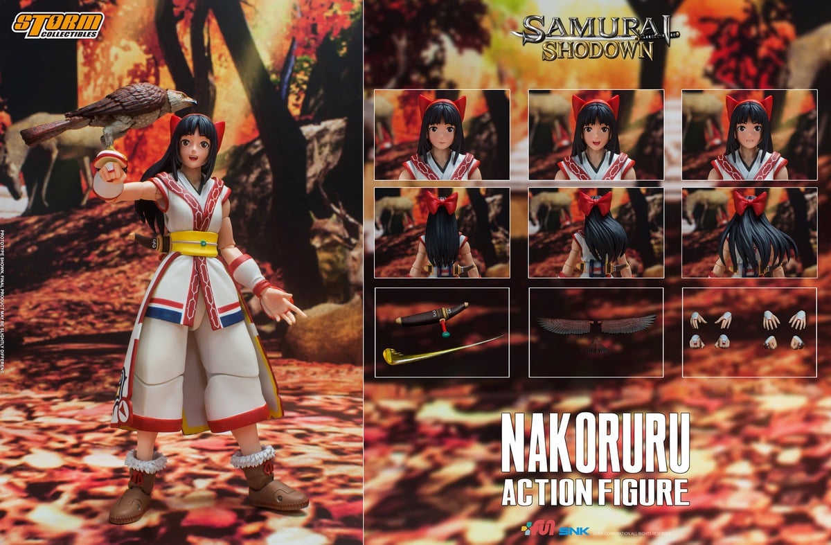 [สั่งจอง]Storm Toys SNSS02 : NAKORURU Samurai Shodown Action Figure
