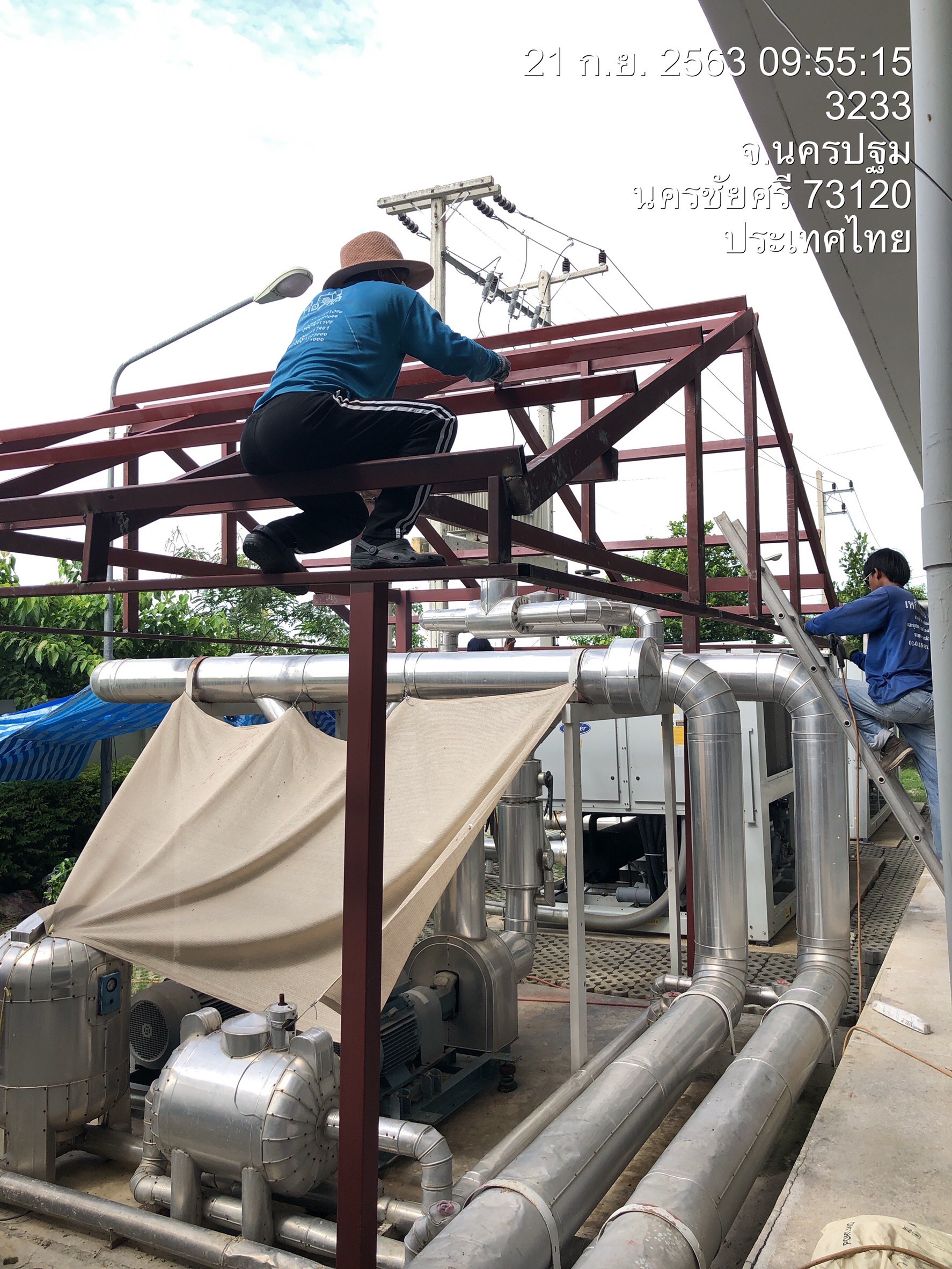 งานปรับปรุงศูนย์ปฏิบัติธรรม ศิริราช (นครชัยศรี)